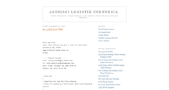 Desktop Screenshot of logistik.blogspot.com