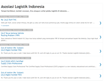 Tablet Screenshot of logistik.blogspot.com