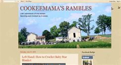 Desktop Screenshot of cookeemama.blogspot.com