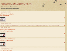 Tablet Screenshot of cookeemama.blogspot.com