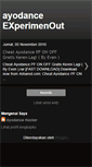Mobile Screenshot of experimenout.blogspot.com