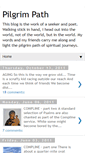 Mobile Screenshot of pilgrim-path.blogspot.com