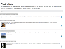 Tablet Screenshot of pilgrim-path.blogspot.com