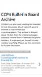 Mobile Screenshot of ccp4bb.blogspot.com