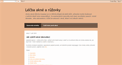 Desktop Screenshot of lecba-akne.blogspot.com