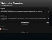 Tablet Screenshot of leftbirmingham.blogspot.com