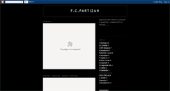 Desktop Screenshot of fudbalskiklubpartizan.blogspot.com