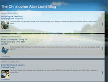 Tablet Screenshot of christopheralunlewis.blogspot.com