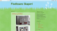 Desktop Screenshot of flodissansskaperi.blogspot.com