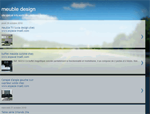 Tablet Screenshot of espace-insell-meubledesign.blogspot.com