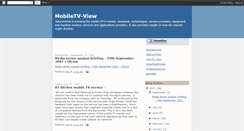 Desktop Screenshot of mobiletv-view.blogspot.com
