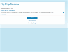 Tablet Screenshot of flipflopmamma.blogspot.com