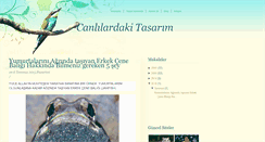 Desktop Screenshot of canlilardakitasarim.blogspot.com