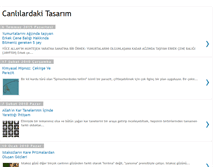 Tablet Screenshot of canlilardakitasarim.blogspot.com