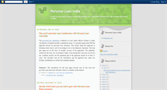 Desktop Screenshot of personal-loan-india.blogspot.com
