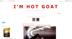 Desktop Screenshot of hotgoat.blogspot.com