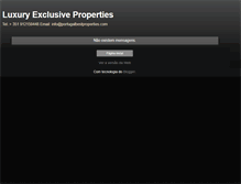 Tablet Screenshot of luxuryexclusiveproperties.blogspot.com