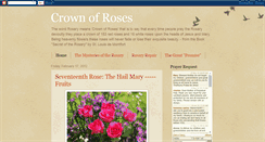 Desktop Screenshot of eternalcrownofroses.blogspot.com