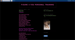 Desktop Screenshot of figure4youpersonaltraining.blogspot.com