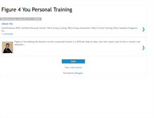 Tablet Screenshot of figure4youpersonaltraining.blogspot.com