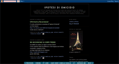 Desktop Screenshot of ipotesidiomicidio.blogspot.com