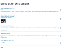 Tablet Screenshot of enteoscuro.blogspot.com