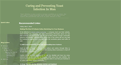 Desktop Screenshot of how-did-i-get-yeast-infection-in-man.blogspot.com