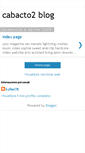 Mobile Screenshot of cabacto2.blogspot.com