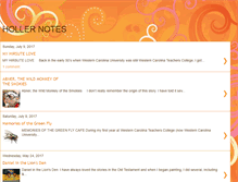 Tablet Screenshot of hollernotes.blogspot.com