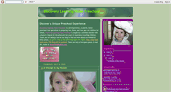 Desktop Screenshot of discoverylearninghomepreschool.blogspot.com