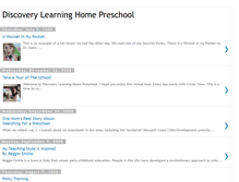 Tablet Screenshot of discoverylearninghomepreschool.blogspot.com