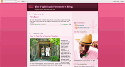 Desktop Screenshot of fightingdebutante.blogspot.com