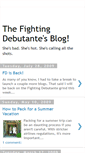 Mobile Screenshot of fightingdebutante.blogspot.com