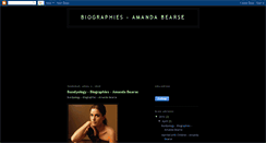 Desktop Screenshot of amanda-bearse-biography.blogspot.com