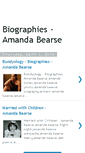 Mobile Screenshot of amanda-bearse-biography.blogspot.com