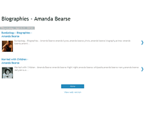 Tablet Screenshot of amanda-bearse-biography.blogspot.com