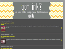 Tablet Screenshot of gotinkgirlz.blogspot.com