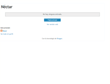 Tablet Screenshot of blogdenectar.blogspot.com