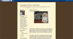 Desktop Screenshot of lerrisjournal.blogspot.com