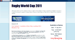 Desktop Screenshot of irbworldcup2011.blogspot.com