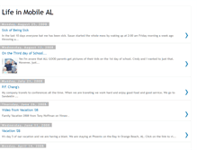 Tablet Screenshot of lifeinmobileal.blogspot.com