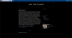 Desktop Screenshot of off-theplanet.blogspot.com