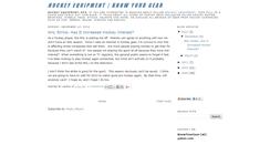 Desktop Screenshot of buyinghockeyequipment.blogspot.com