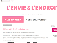 Tablet Screenshot of envie-et-endroit.blogspot.com