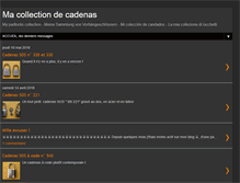 Tablet Screenshot of macollectiondecadenas.blogspot.com