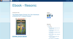 Desktop Screenshot of bookdownloadfilesonic2go.blogspot.com