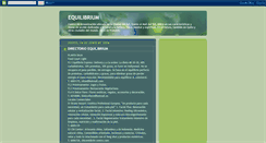 Desktop Screenshot of equilibrium-armonizacion.blogspot.com