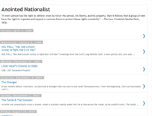 Tablet Screenshot of anointednationalist.blogspot.com