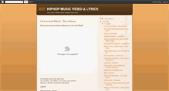 Desktop Screenshot of hiphopmusicvideolyrics.blogspot.com