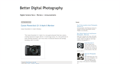 Desktop Screenshot of betterdigitalphotography.blogspot.com